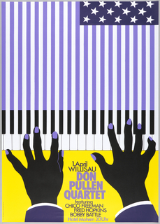 Poster, Jazz Willisau:  Don Pullen Quartet