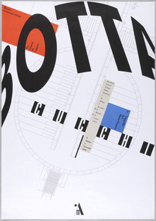 Poster, Botta/Cucchi, Museo Cantonale d'Arte, Lugano