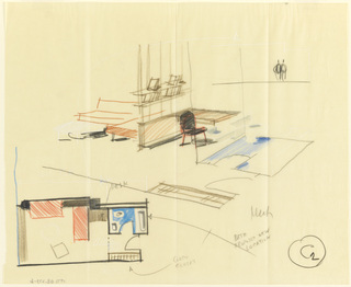 Drawing, Rough sketch, room: C2 Uris Hotels