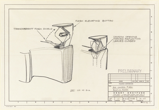 Drawing, Box Camera #5811, Built-In Flash