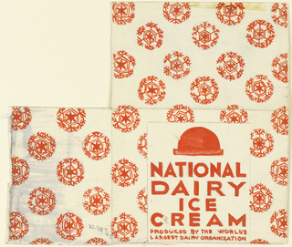 Drawing, Product Label for National Dairy Ice Cream