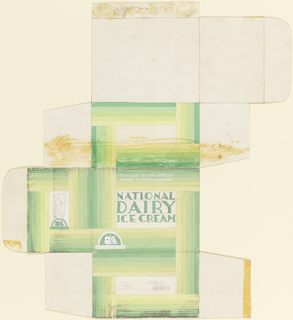 Drawing, Product Label for National Dairy Ice Cream