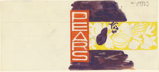 Drawing, Product Label for Pears, Swift and Co.