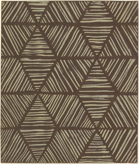 Drawing, Design for Textile: Striped Triangles