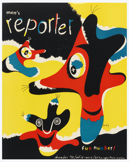 Magazine Cover, Men's Reporter