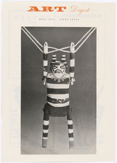 Magazine Cover, Art Digest