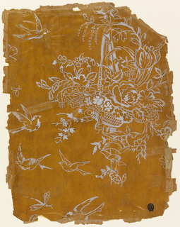 Drawing, Design for Damask Textile