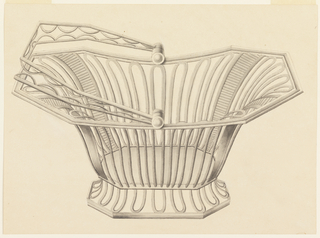Drawing, Design for a Bread Basket