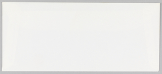 Print, Visitors Center Columbus, Indiana, Envelope