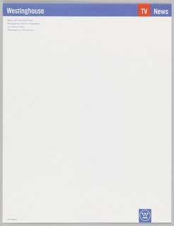 Print, Westinghouse, TV News