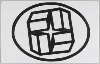 Drawing, Design for Citibank/Citicorp Logo