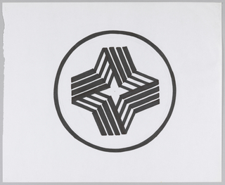 Drawing, Design for Citibank/Citicorp Logo