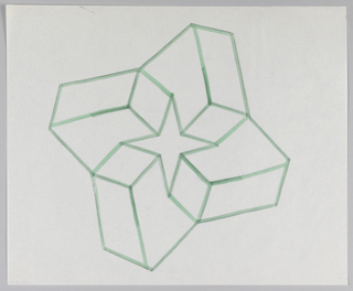 Drawing, Design for Citibank/Citicorp Logo