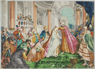 Firescreen, Le Couronnement d'Esther