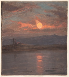 Drawing, The Chariot of the Sun Fantasy