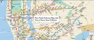 Interactive News Story, “New York’s Subway Map Like You’ve Never Seen It Before," The New York Times