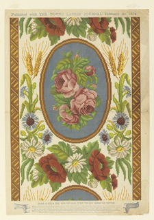 Print, Design in Berlin Wool Work