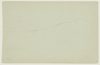 Drawing, Adirondack Mountains, Part Two