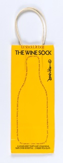 Shopping Bag, Le Sock Depot: The Wine Sock