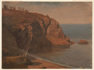 Drawing, Coast of Grand Manan Island, Canada