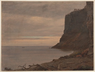 Drawing, Coast of Grand Manan Island, Canada
