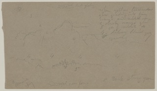 Drawing, Cloud Sketch, Jamaica