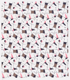 Textile, Dancing Figures