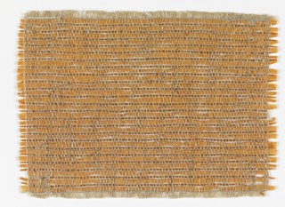Handwoven Sample For A Wall Covering (USA)