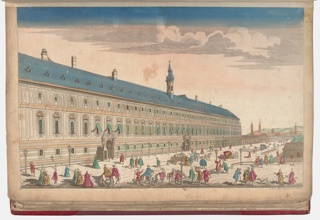 Bound Print, Le Palais de Cesar dans le Faubourg a Vienne appellé Favorita (The Caesar's Palace outside Vienna, called Favorita)