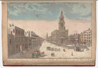 Bound Print, A View of Somerset House with S. Marys Church, London