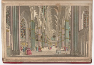 Bound Print, L'Interieur de l'Abbaye de Westminster (Interior of Westminster Abbey)