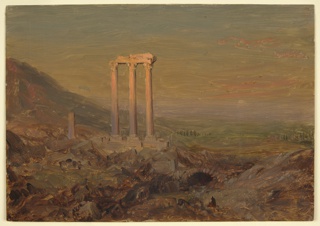Drawing, Classical Ruins, Syria