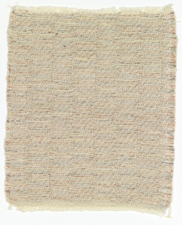 Hand-woven Fragment Of Evening Coat Fabric (USA)