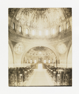 Photograph, View of the Interior of Lakewood Cemetery Memorial Chapel, Minneapolis