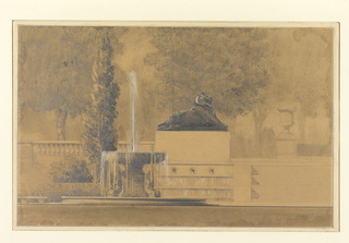 Drawing, Design for the Plaza, Cleveland, OH