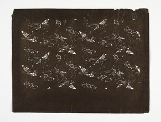 Katagami, Geometric Butterflies and Blossoms