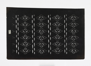 Katagami, Birds and Bamboo