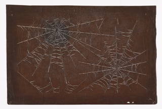 Katagami, Spiderwebs