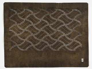 Katagami, Plum Blossoms