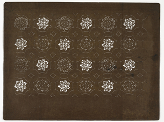 Katagami, Petal and Leaf Motifs