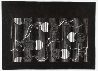 Katagami, Lily Pads and Water