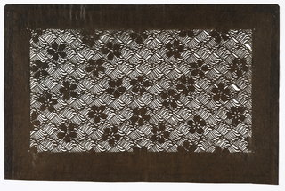 Katagami, Blossoms and Water