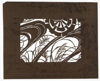 Katagami, Fan and Water