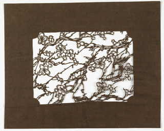 Katagami, Cherry Blossoms