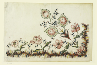 Drawing, Design for a Printed Border