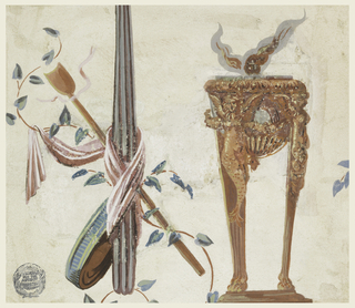 Drawing, Designs for Trophies