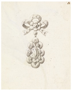 Drawing, Design for a Brooch
