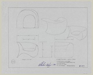 Drawing, Furniture, Decorative Arts and Design