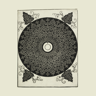 Print, The Third Knot (Interlace Pattern with White Medallion)