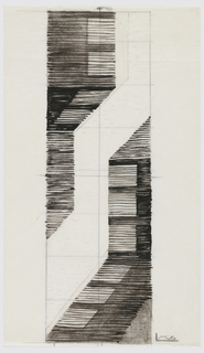 Drawing, Houses on a Street